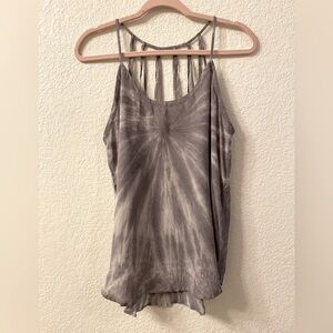 Chaser strappy back tie dye tank